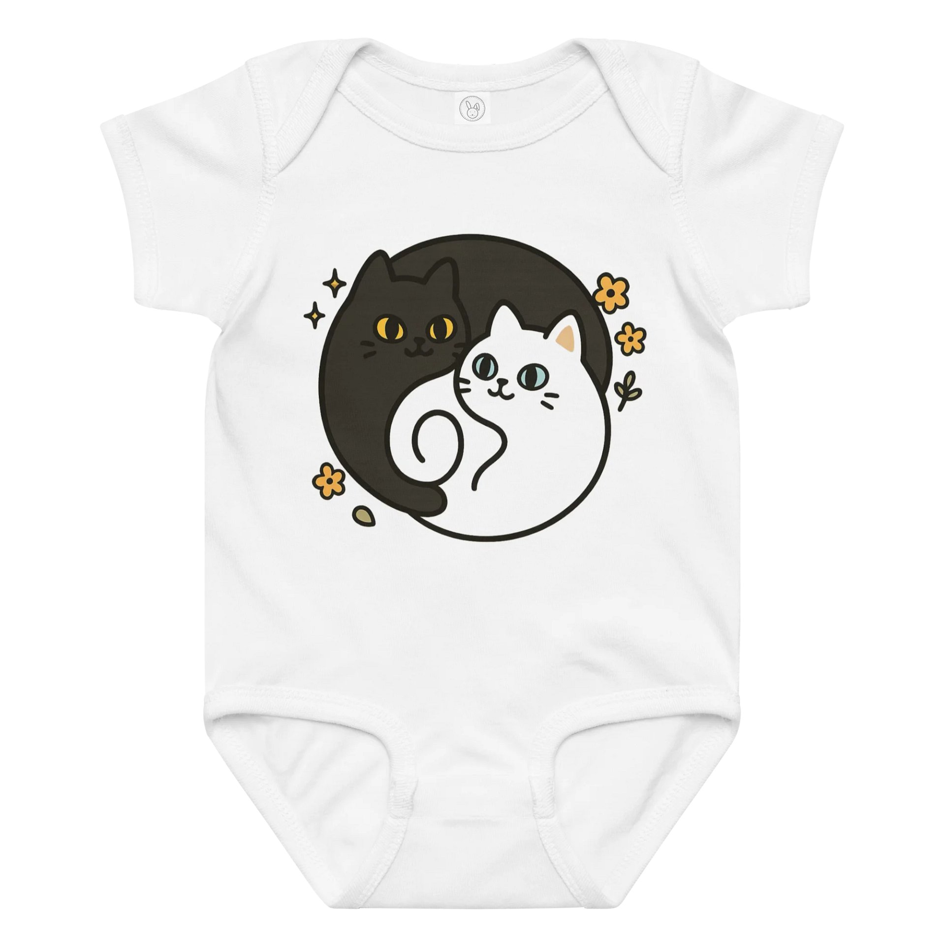 YIN AND YANG BABY BODYSUIT product image (1)