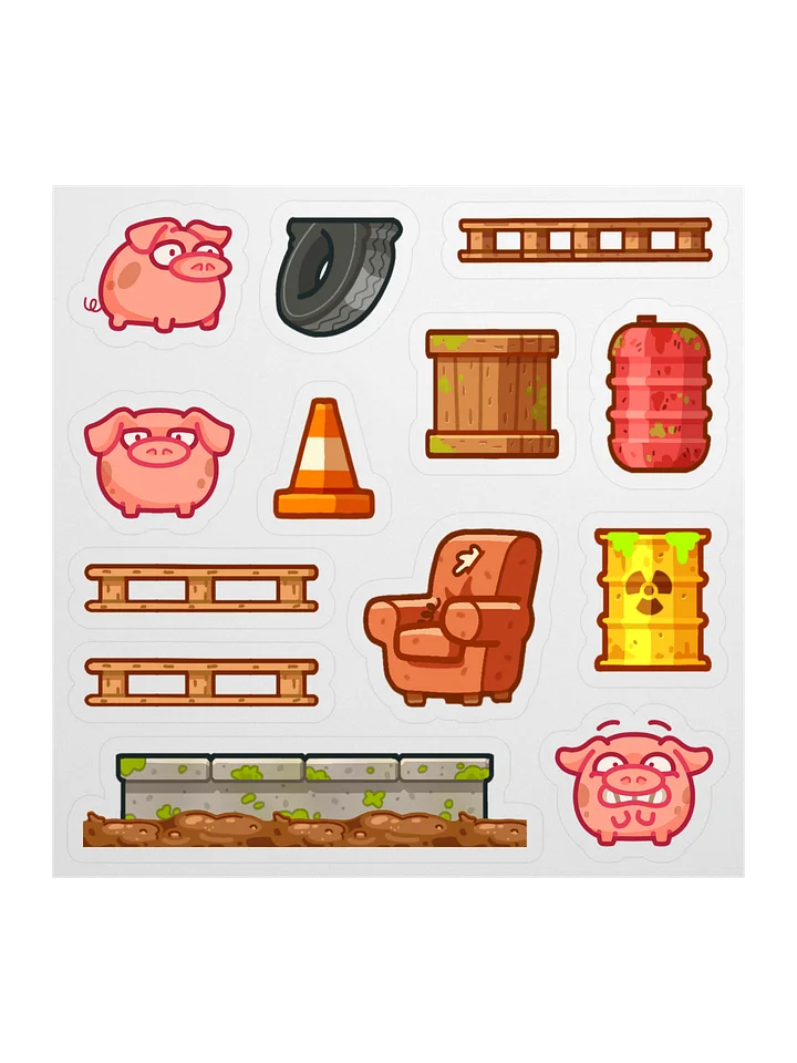 Styscraper stickers (Set 1) product image (1)