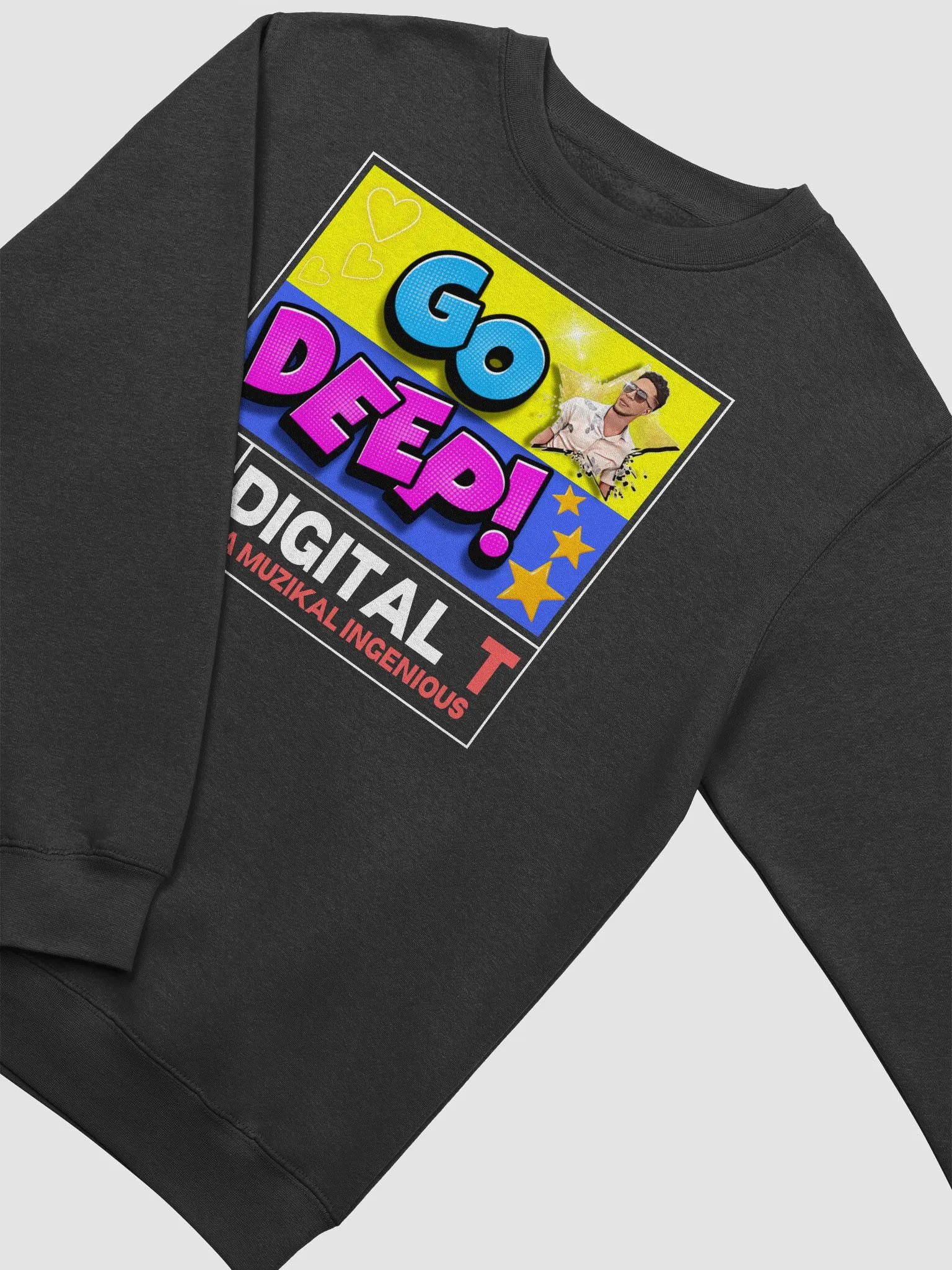 Premium Sweatshirt (Go Deep) product image (3)
