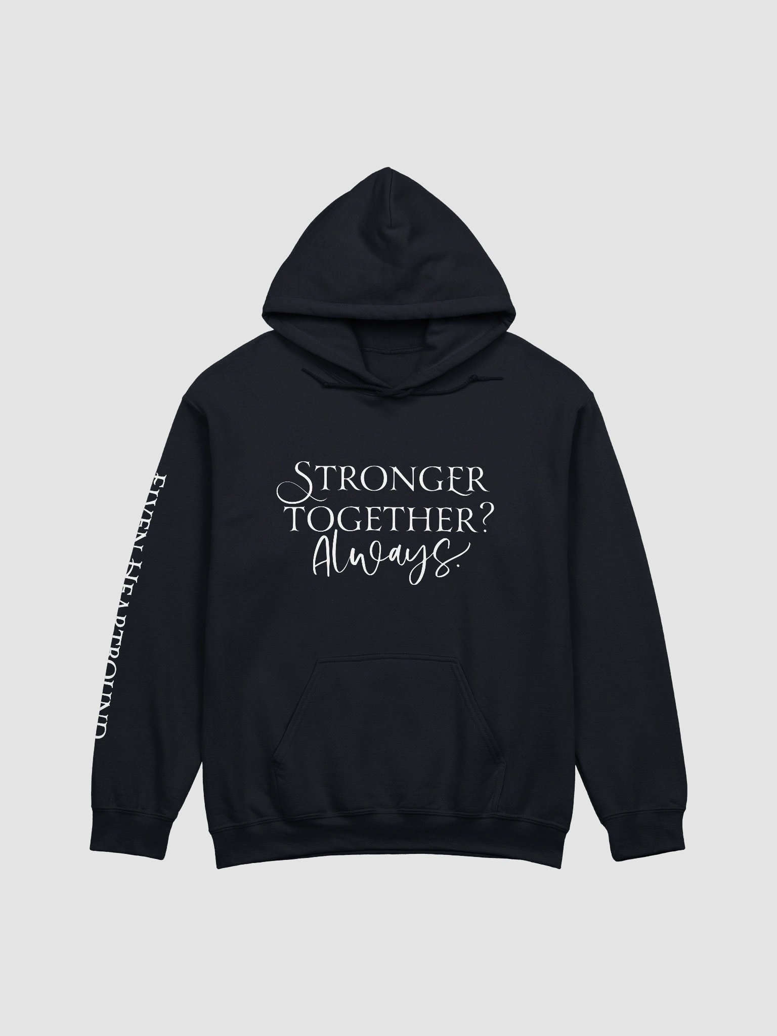 Elven Heartbound Hoodie ~ "Stronger Together? Always." product image (5)