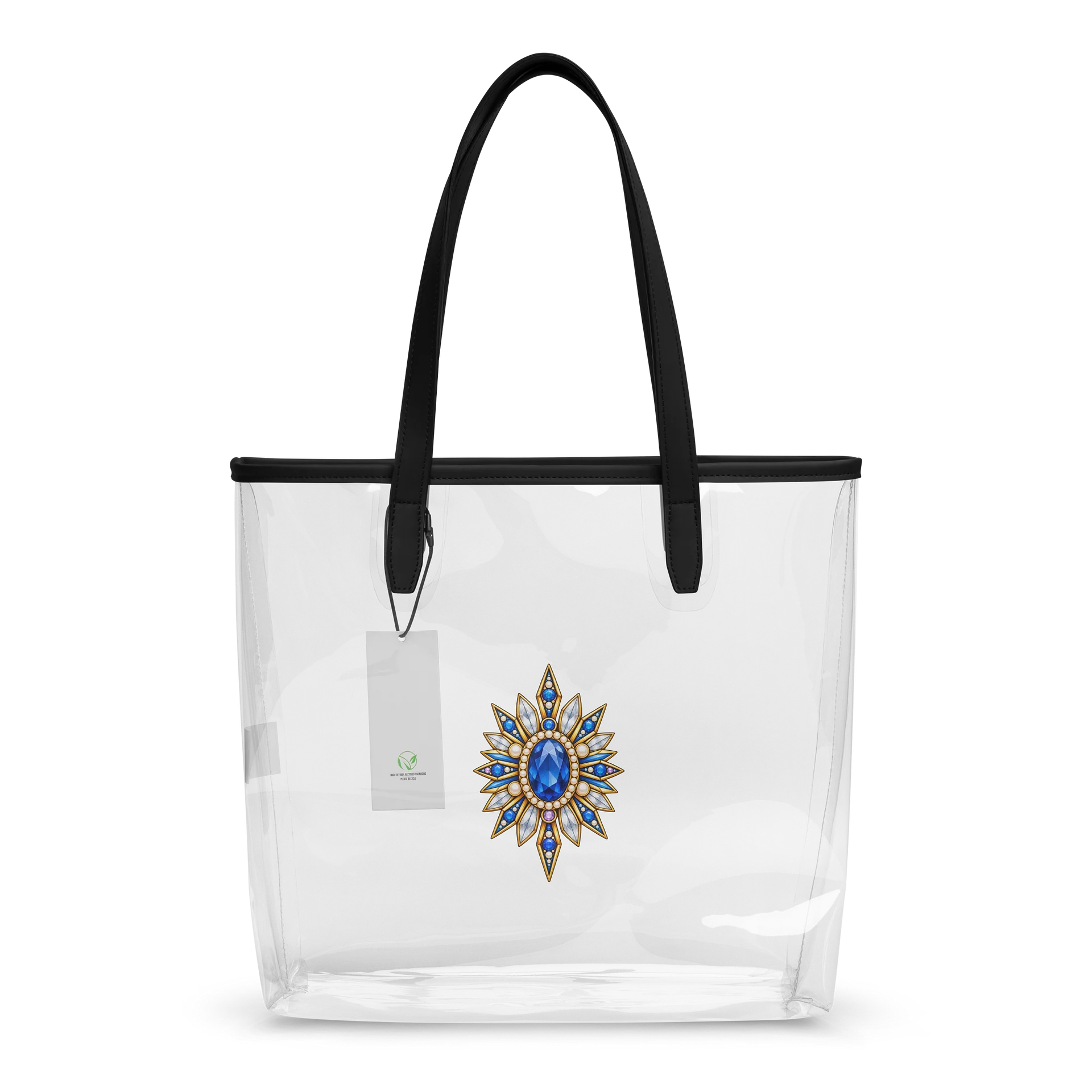 Starburst Brooch Clear Tote product image (2)