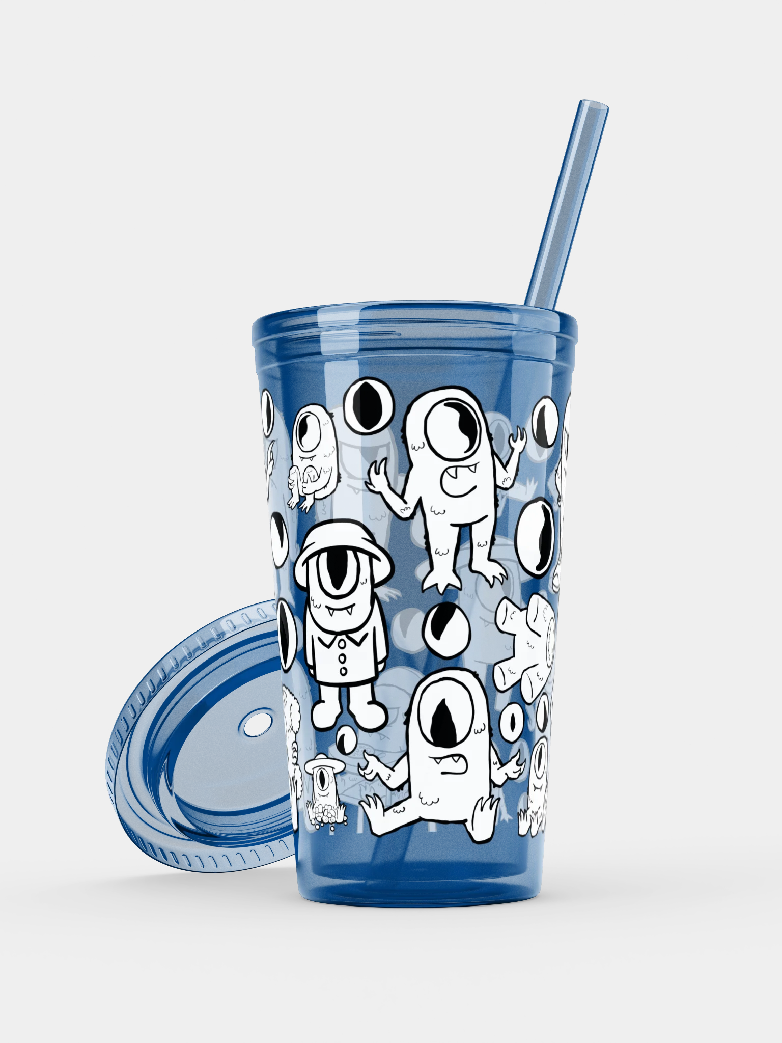 Monster Party Plastic Tumbler product image (6)