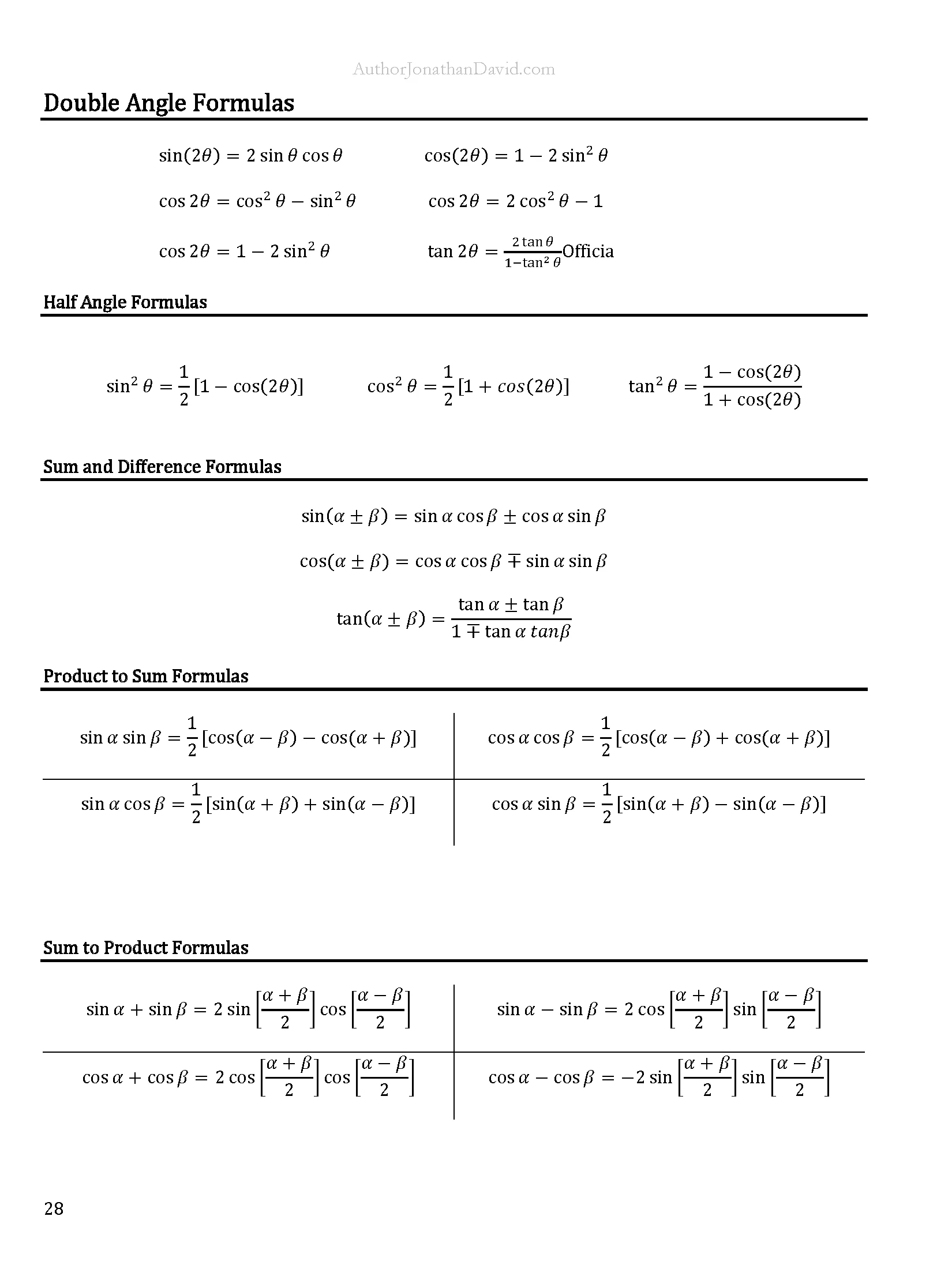 The Ultimate Cheat Sheet for STEM Majors | Calculus 3 product image (7)