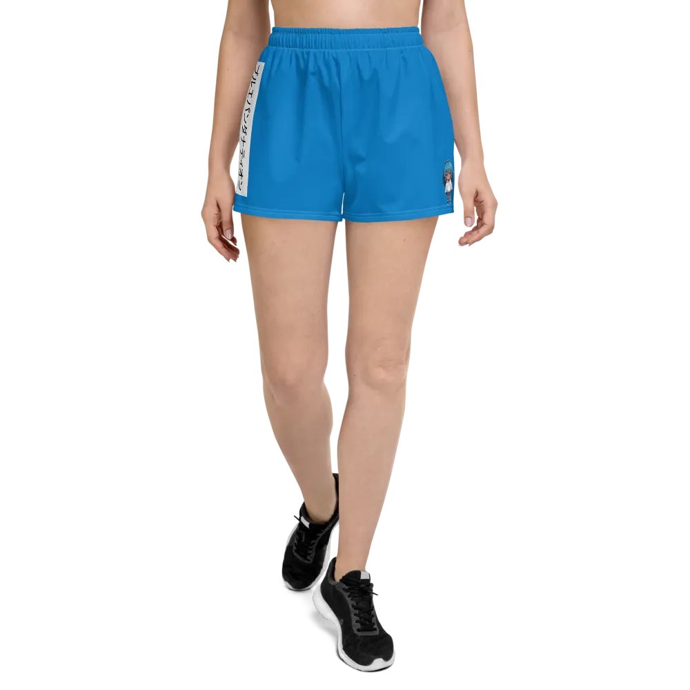 Chibi Blue Athletic Shorts product image (2)