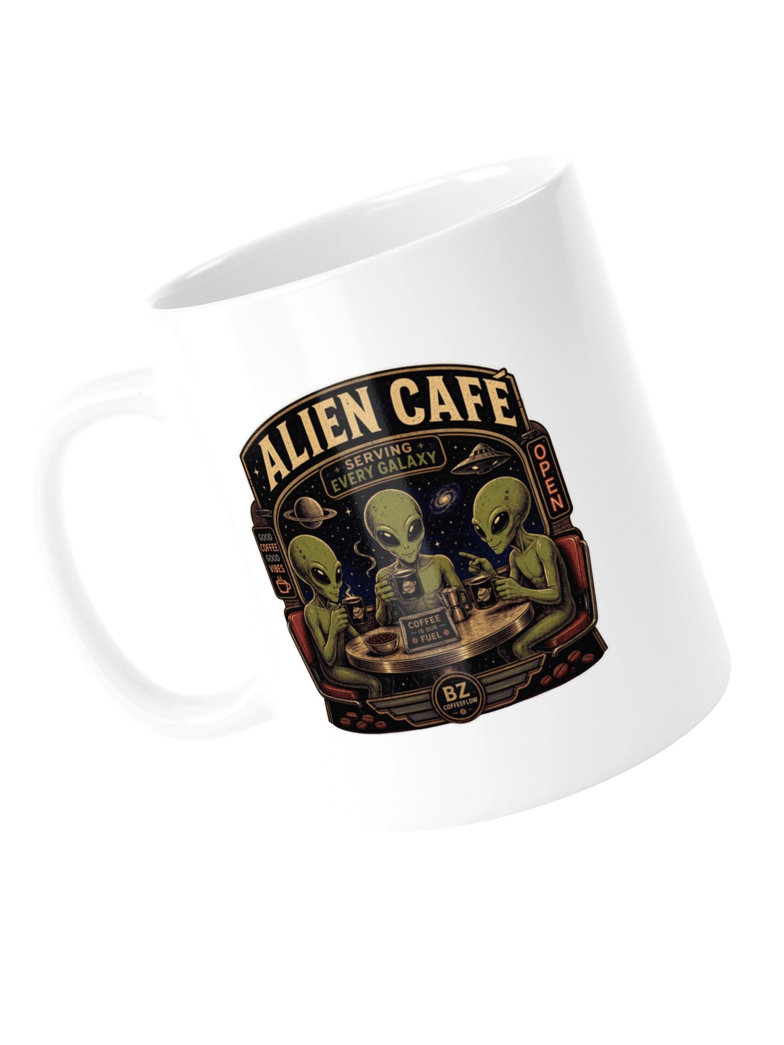 Alien Café — Serving Every Galaxy. ☕👽🌌 product image (14)