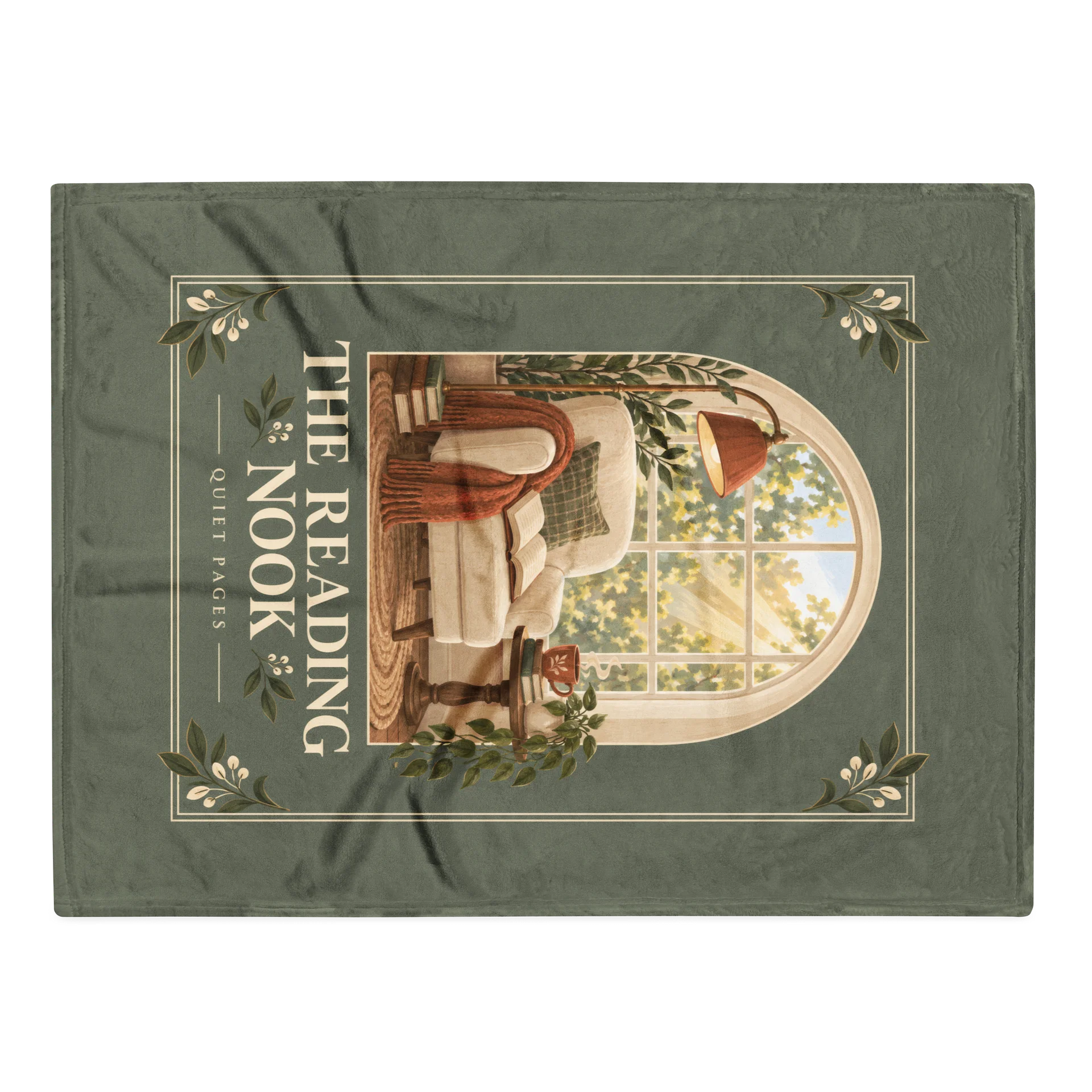 The Reading Nook Throw Blanket product image (2)