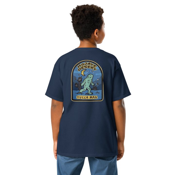 YOUTH Mojave Desert Yucca Man Midnight Encounter T-Shirt Mojo Adventures Wear The Great Southwest product image (11)
