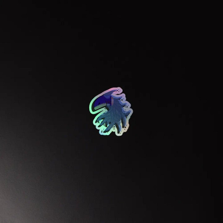 SharkaScream Holo Logo Sticker!!! product image (4)