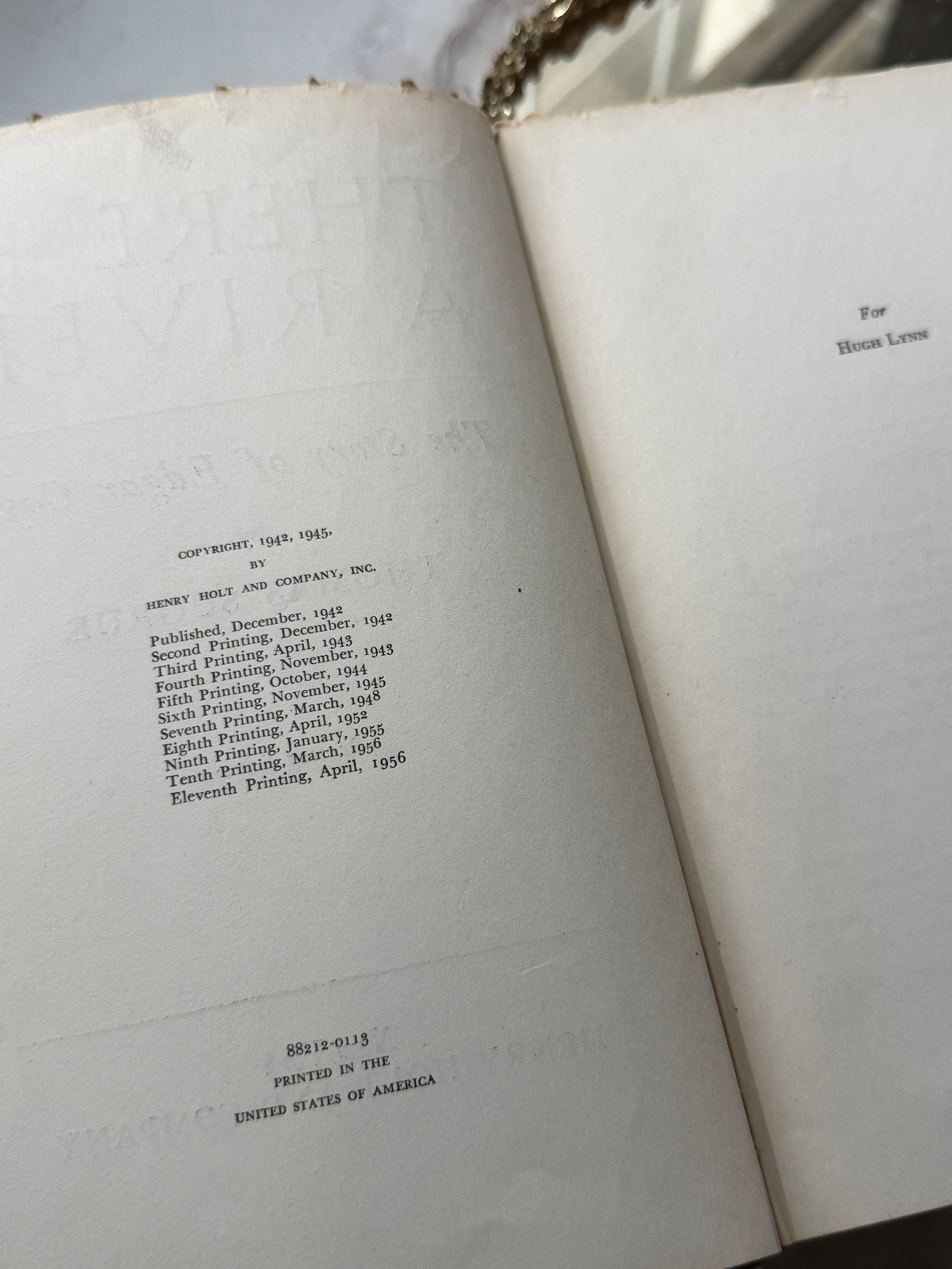 1956 There Is a River The Story of Edgar Cayce by Thomas Sugrue Revised Edition Hardcover product image (4)