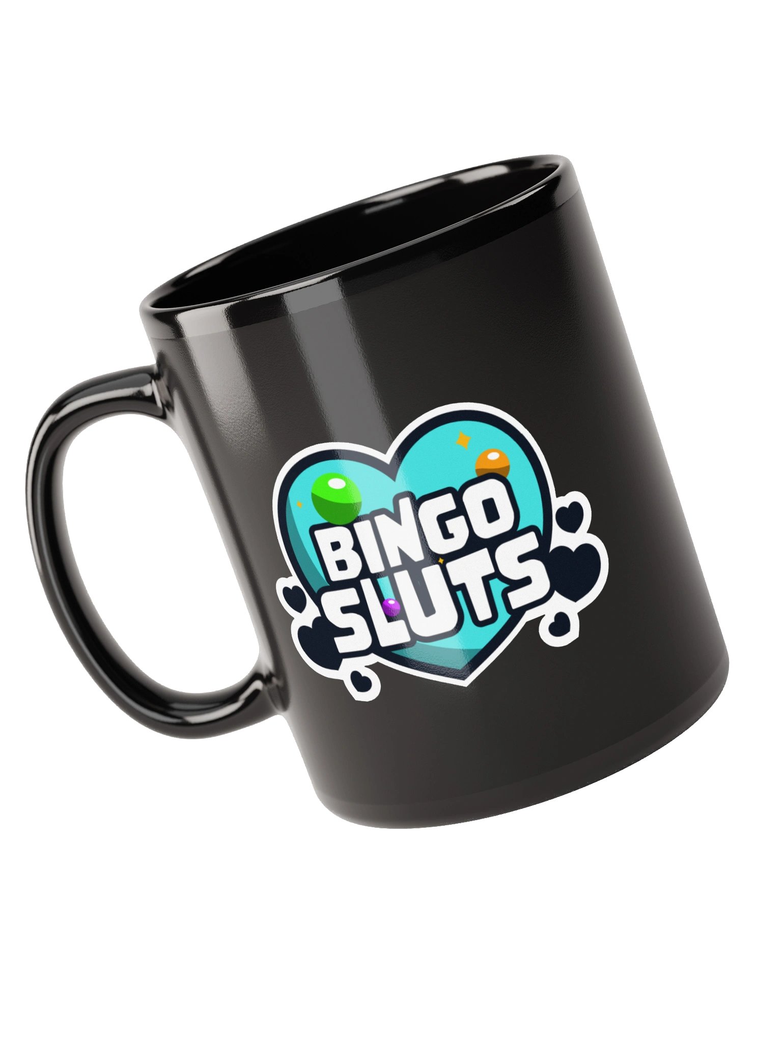 BINGO SLUTS BLACK COFFEE MUG product image (10)