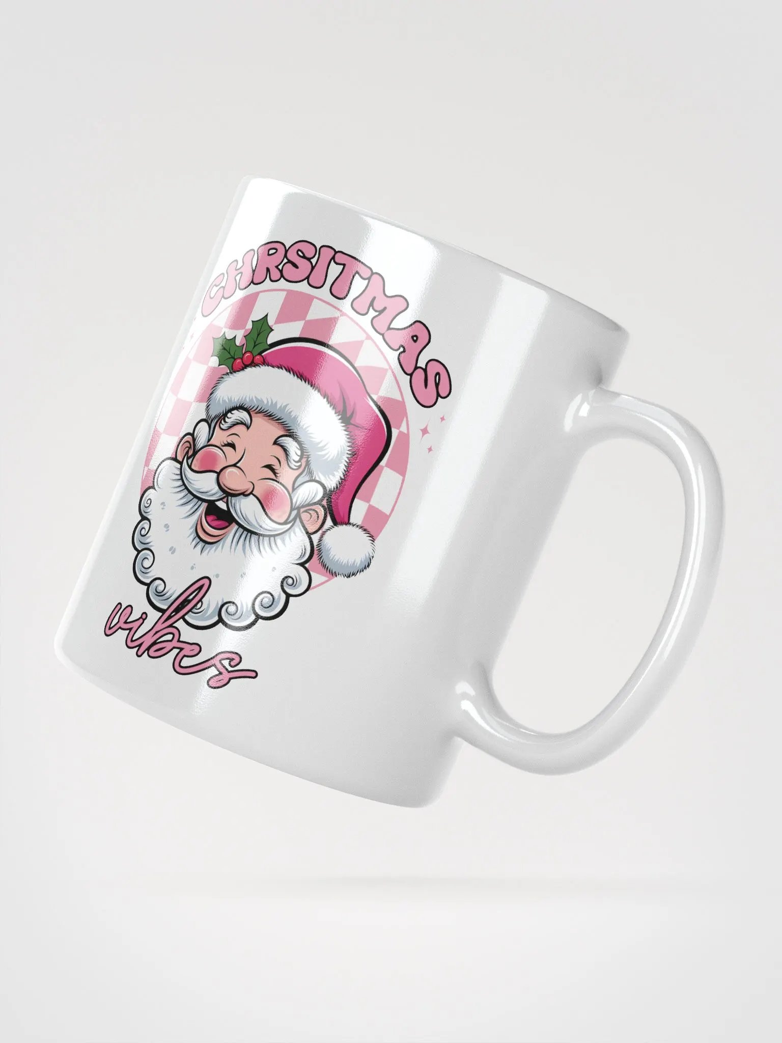 Pink Christmas Vibes Mug product image (2)