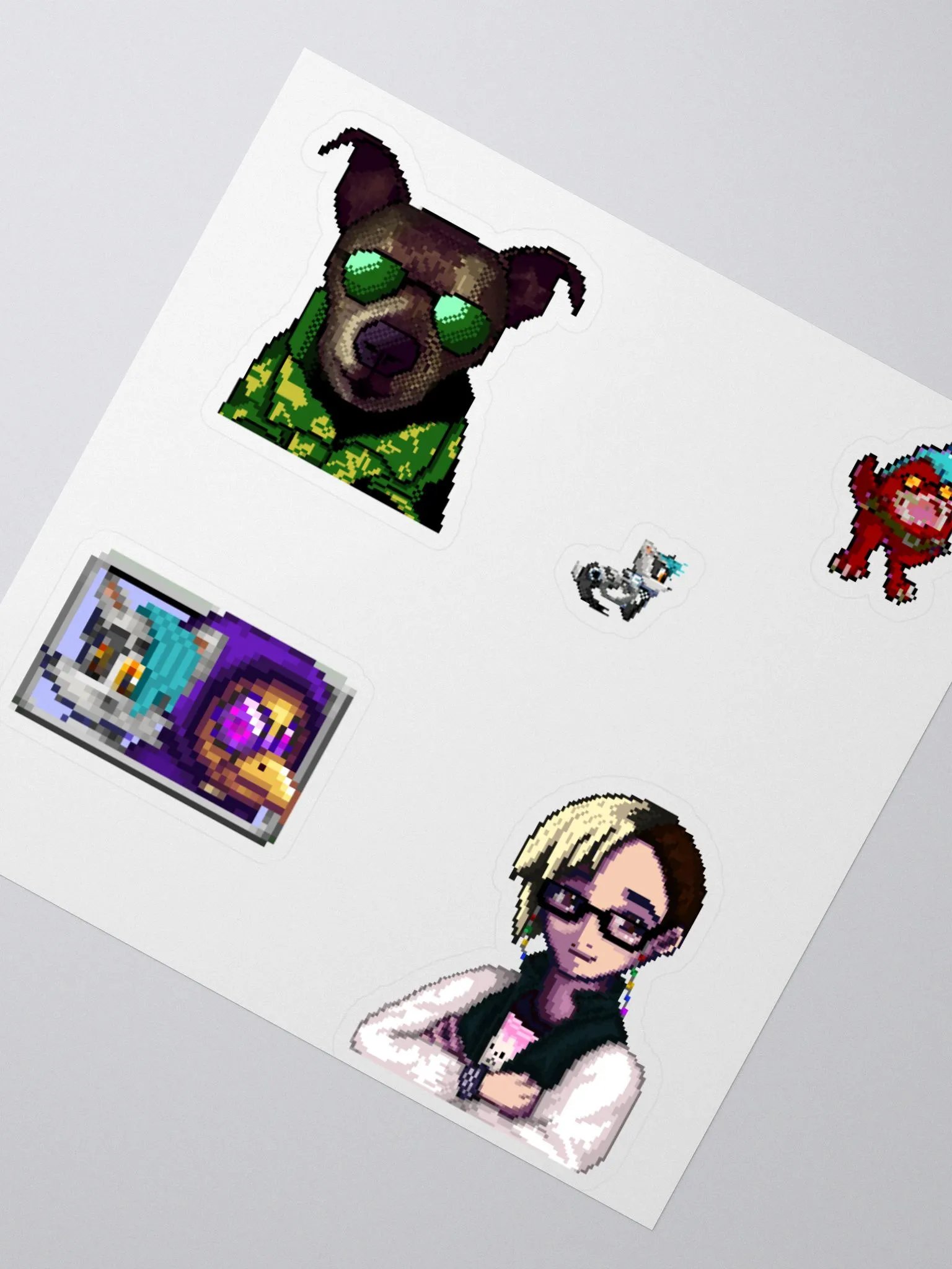 RR Pixels Sticker Sheet - Standard Edition product image (4)