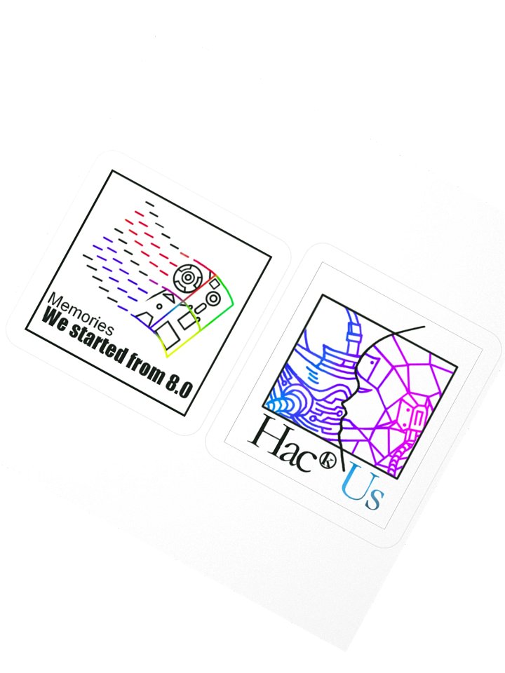 Nostalgic OS Logo Set_White product image (2)
