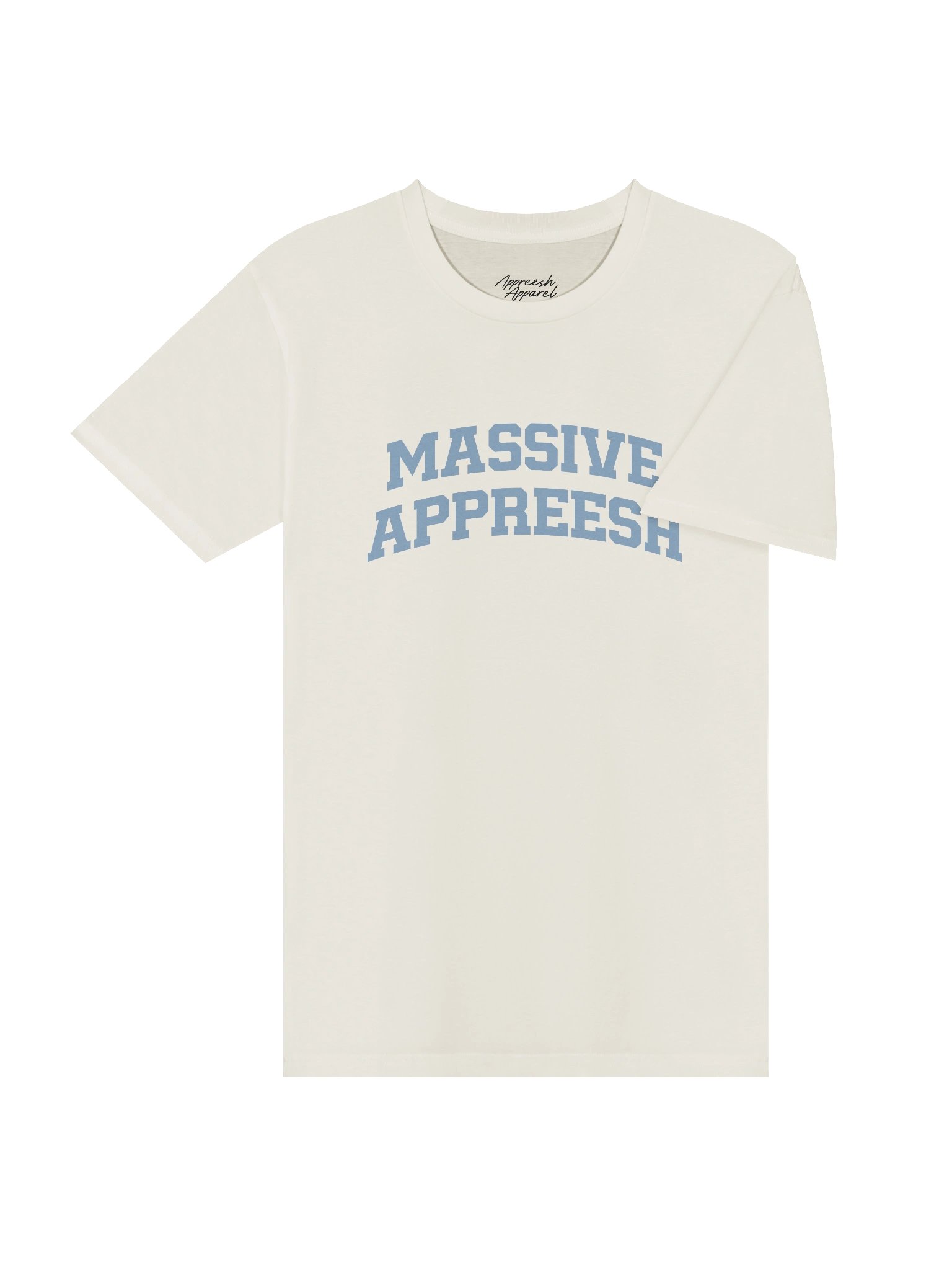 Massive Appreesh Tee Light Blue product image (4)