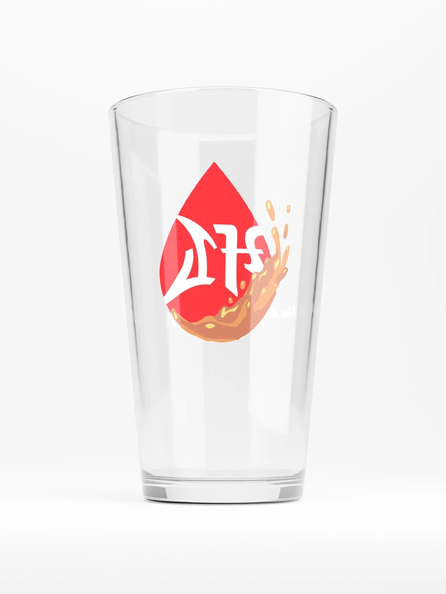 Just Hydration Pint Glass product image (1)