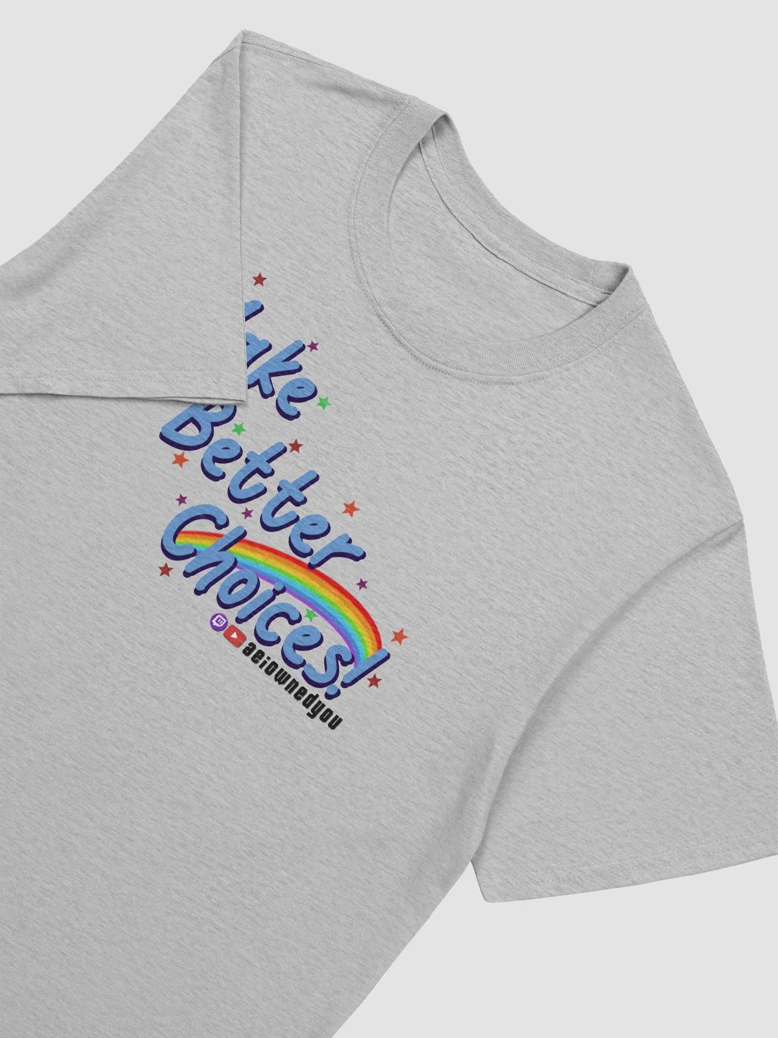 Make Better Choices Vertical Tshirt product image (6)