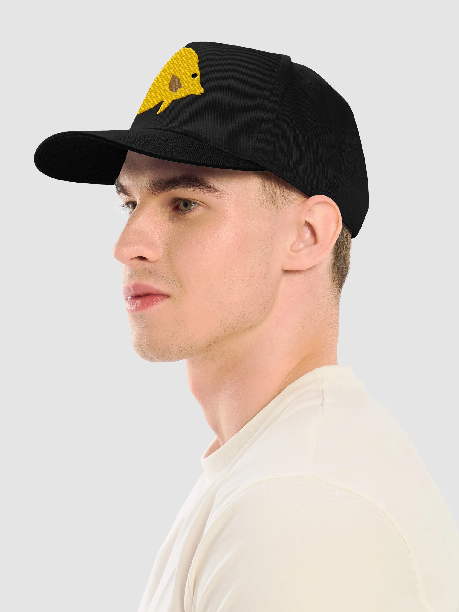 Yellow Tang Mid-Profile Baseball Cap (Embroidered) for Reef and Marine Aquarium Lovers product image (3)