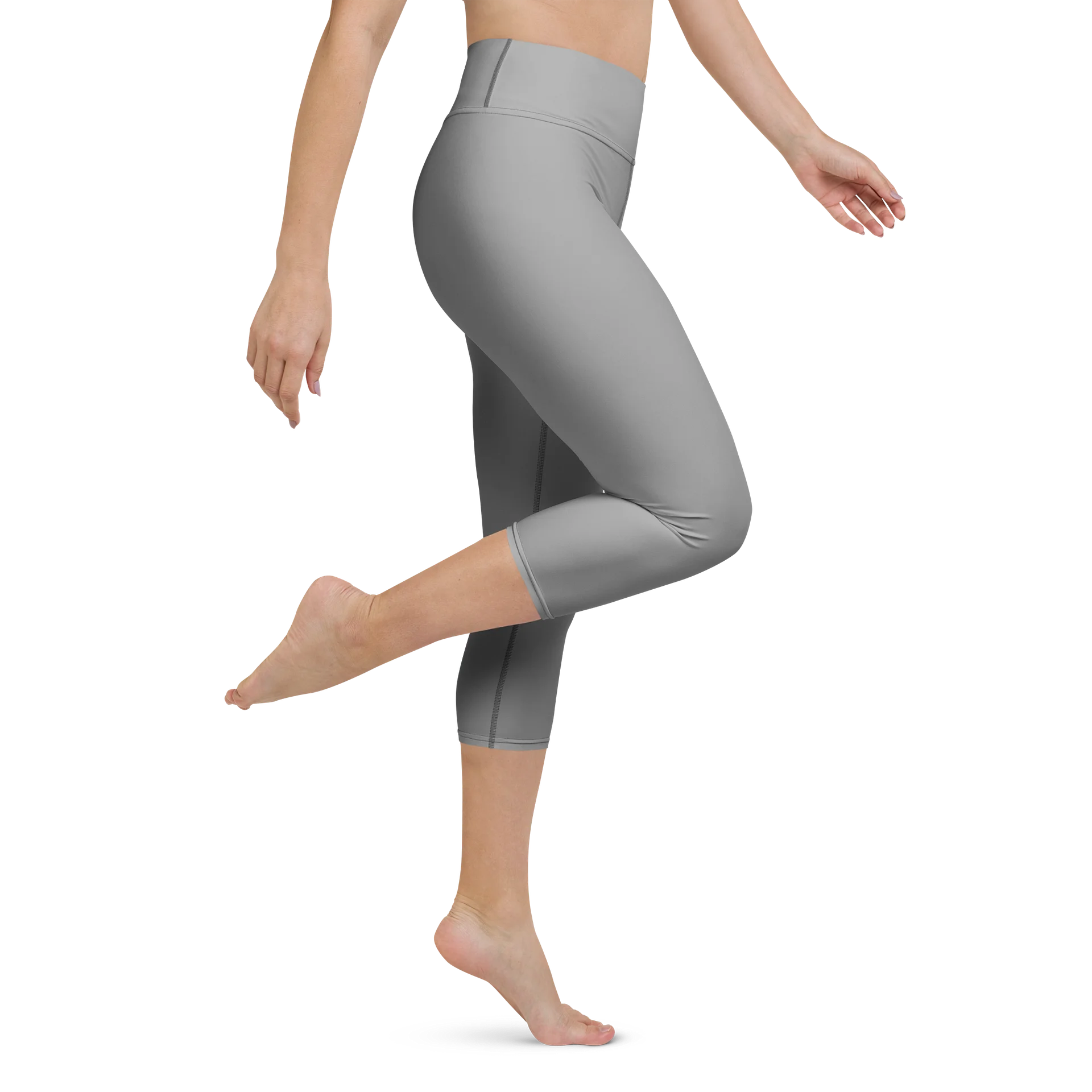 Clinical Capri Leggings (Nobel Grey) product image (1)