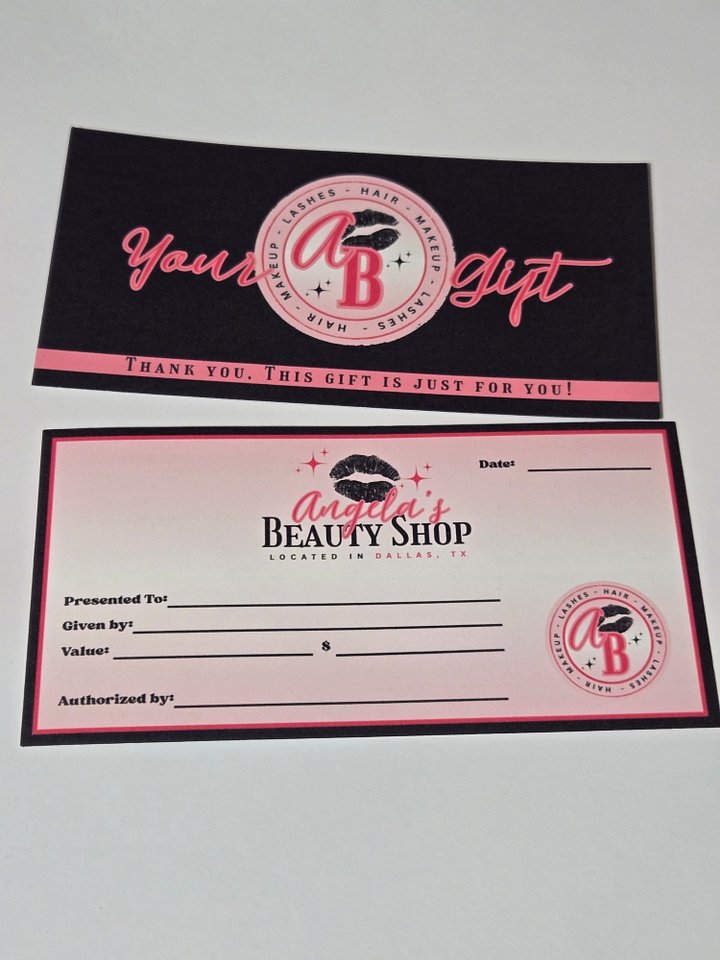 Gift Certificates - Round Edge Option product image (2)