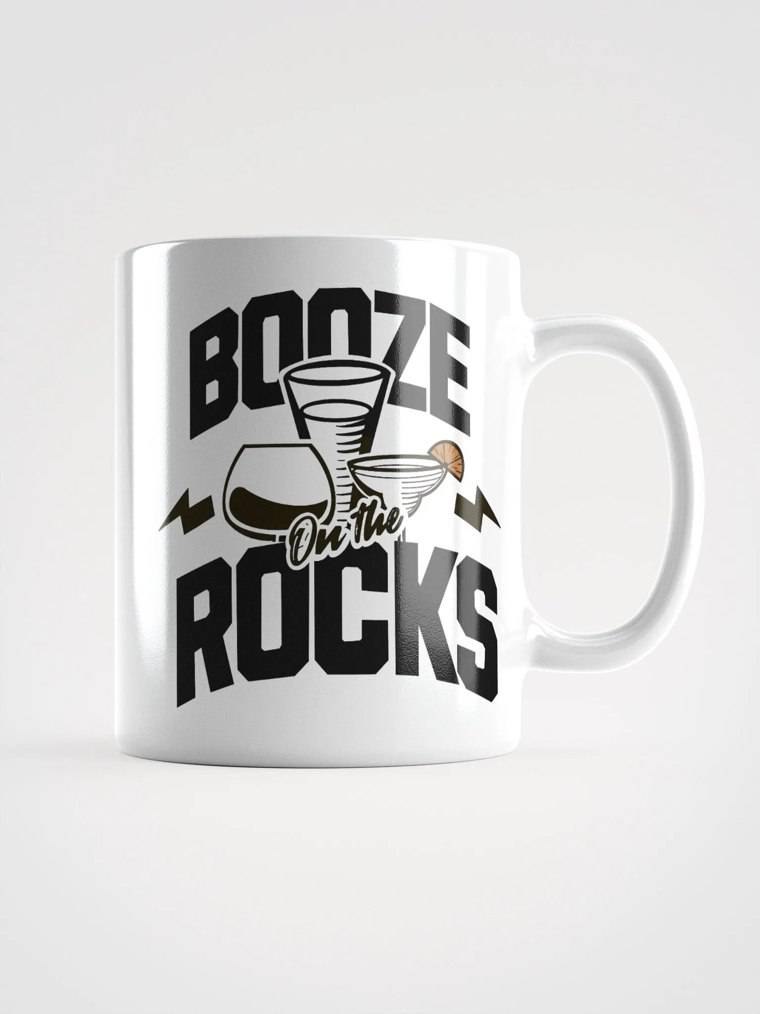 Booze On The Rocks Fancy Mug product image (1)