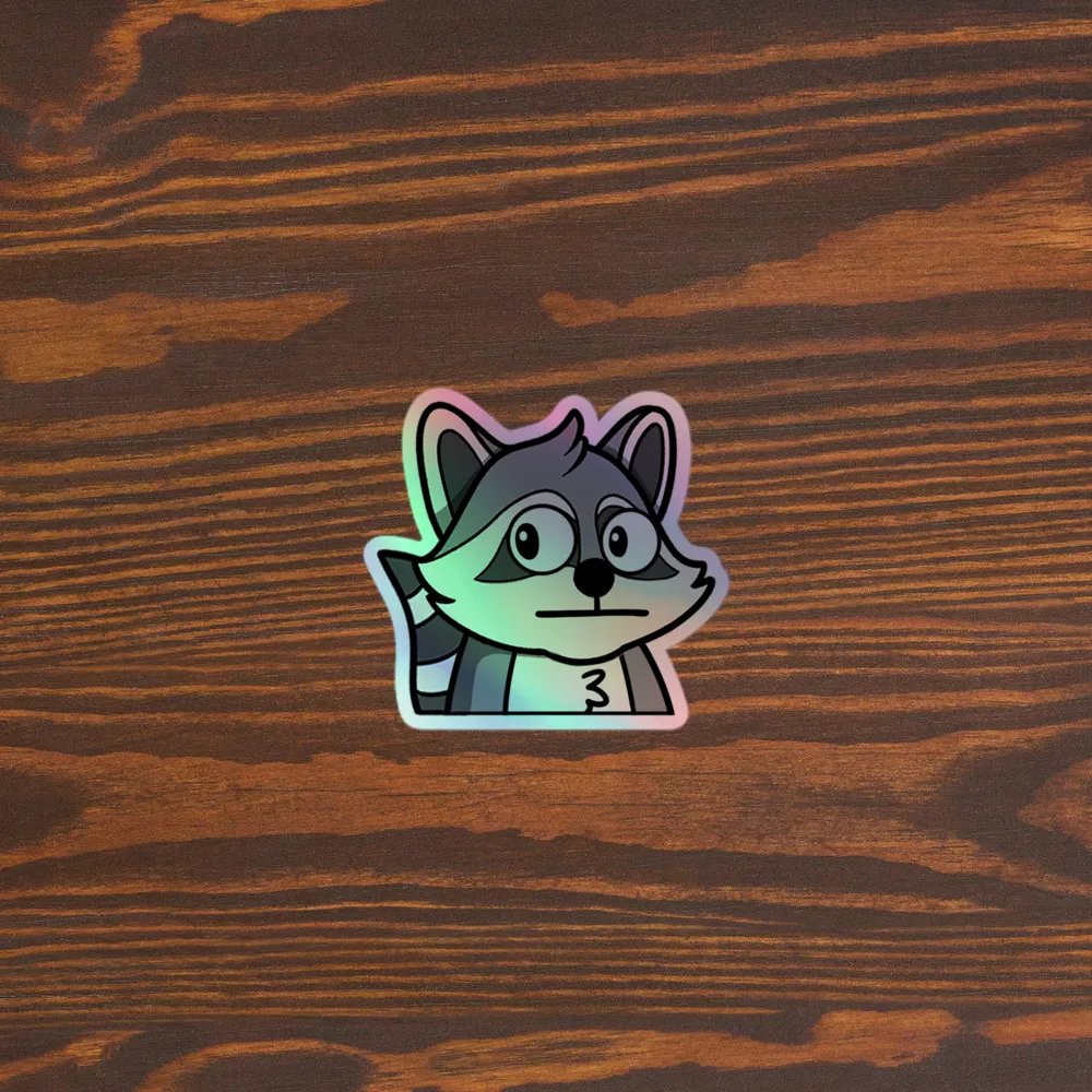 Awkward Holo Sticker product image (5)
