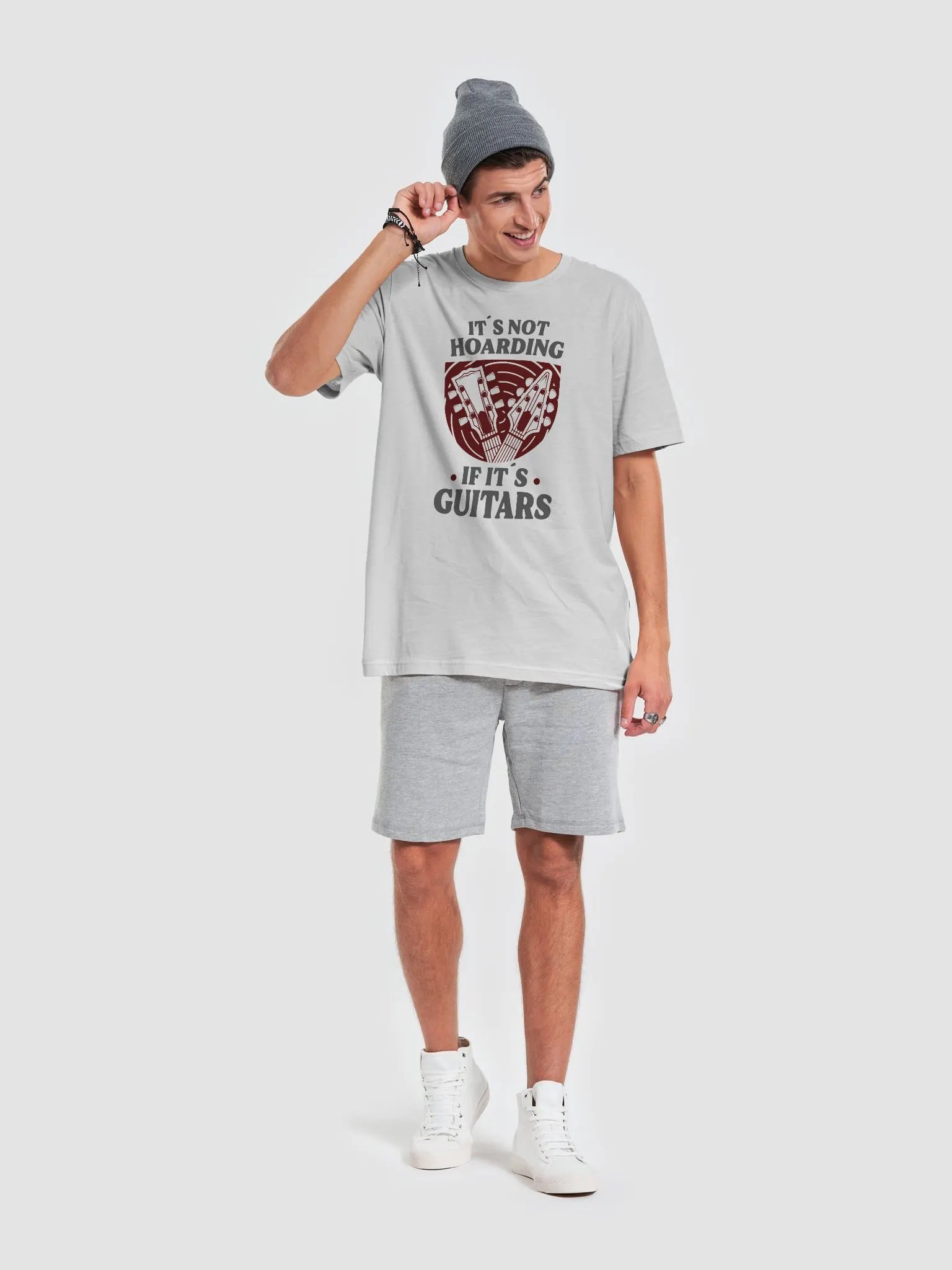 If It's Not Hoarding, It's Guitars – Funny Guitar Collector T-Shirt for Musicians product image (7)