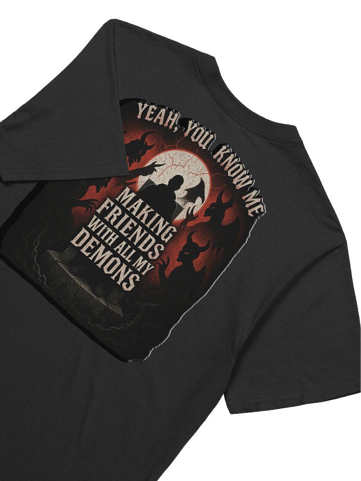 Demon Friends Silhouette Gildan Unisex Softstyle T-Shirt product image (2)