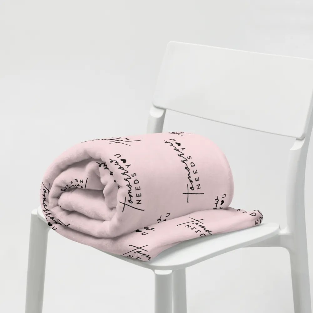 Tomorrow Needs You Blanket product image (8)