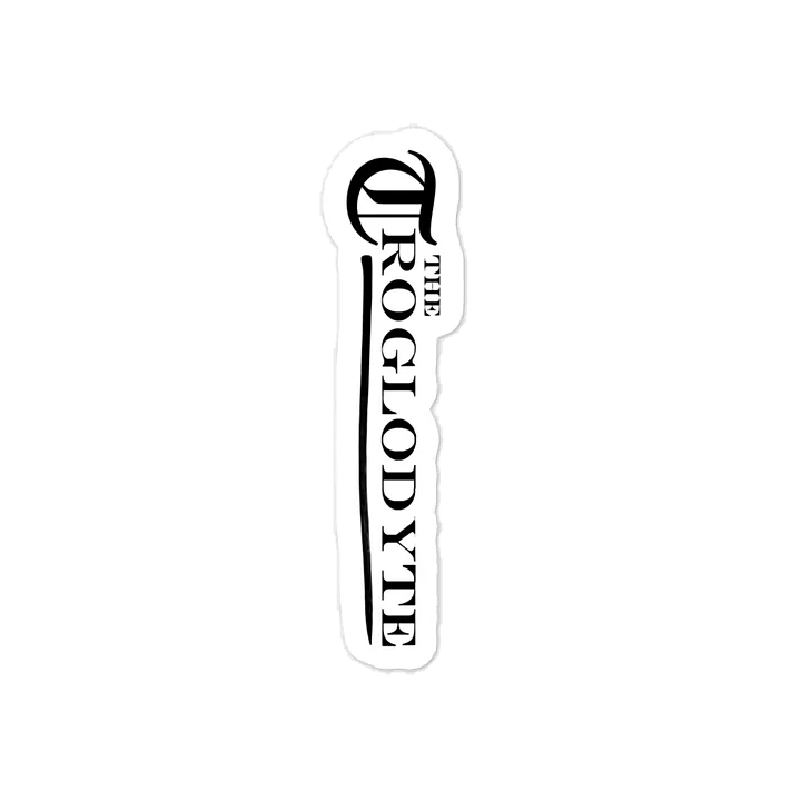 "The Troglodyte" Sticker product image (1)