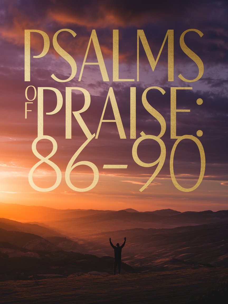 Psalms 86 to 90 album product image (1)