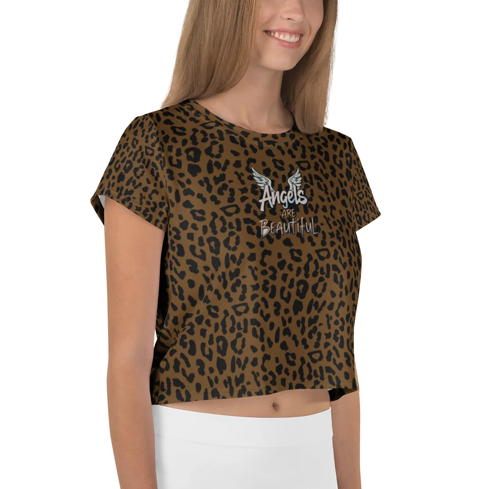 Angels Are Beautiful Leopard Print Top product image (7)