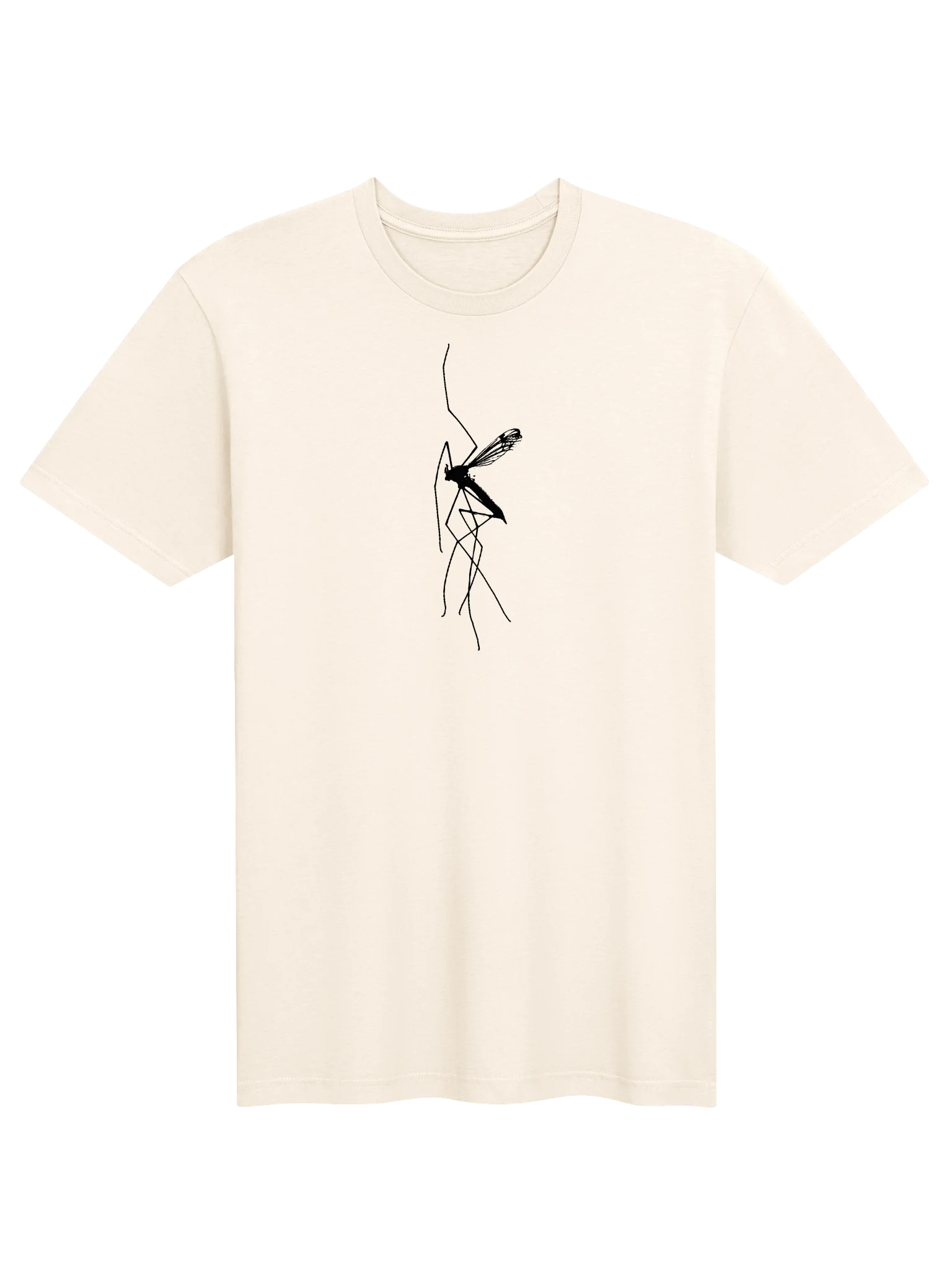 Mosquito Scan, 1993 — Black Print T-Shirt