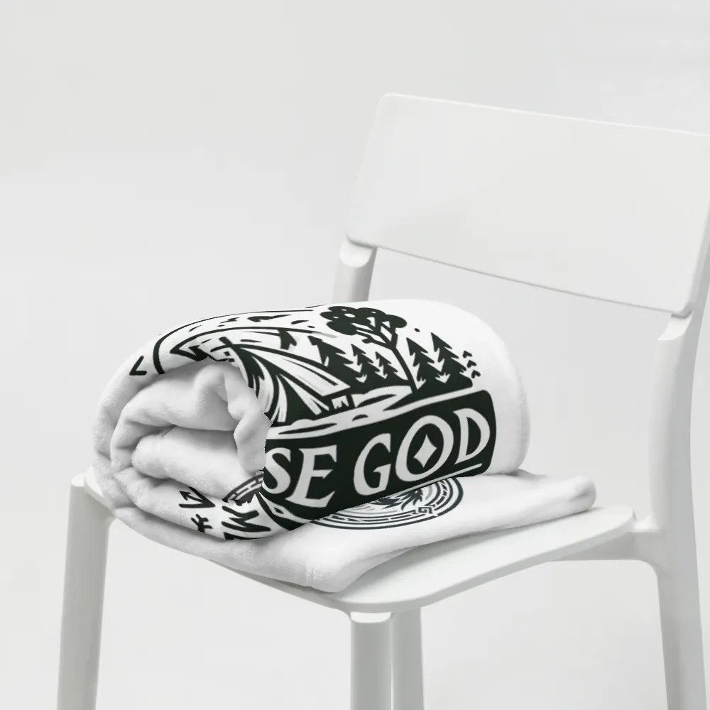 Norse God Assembly Throw Blanket product image (7)