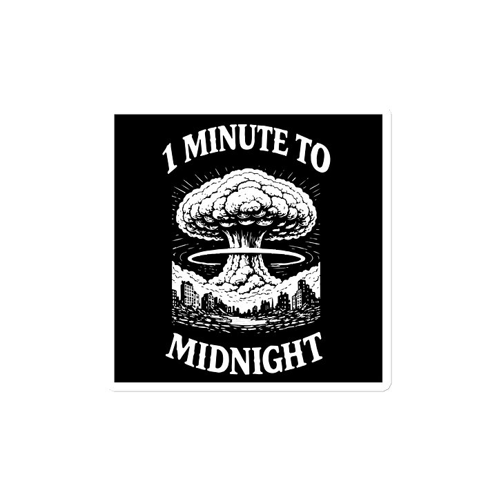 1 Minute to Midnight - Magnet product image (2)