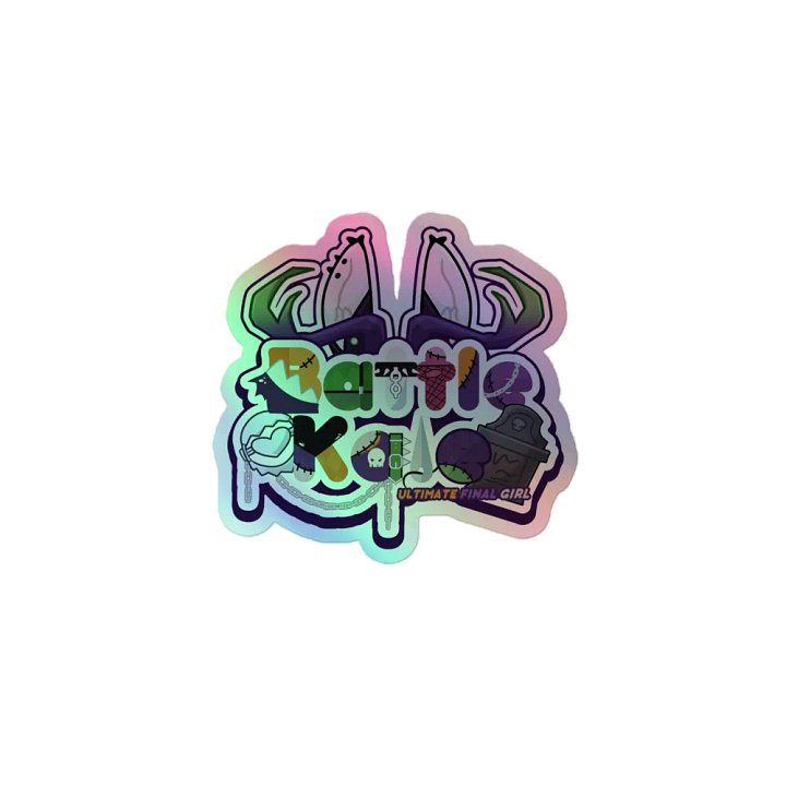 "Ultimate Final Girl" Holo Sticker product image (1)
