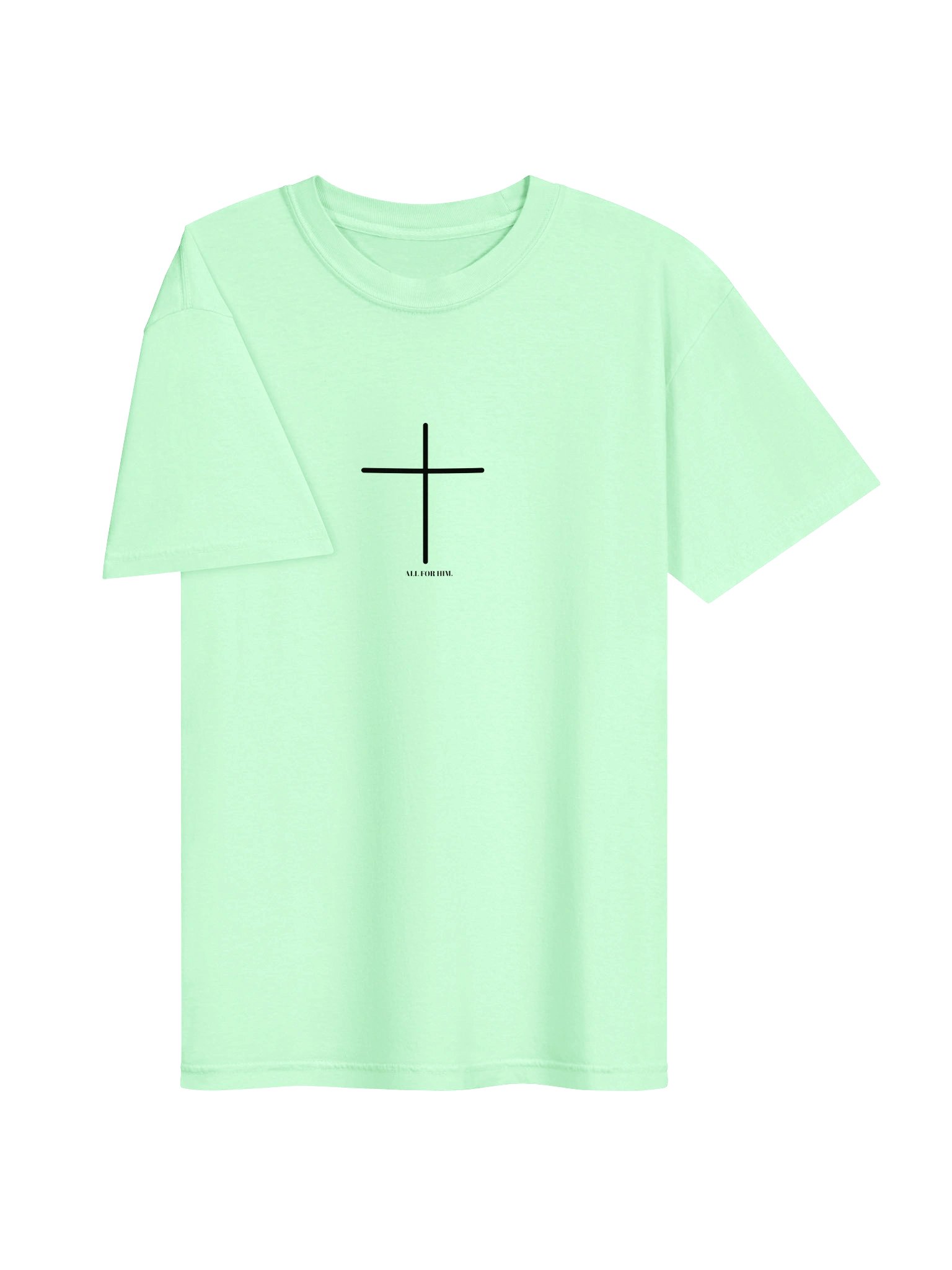All for Him Basic Teal Tee product image (3)