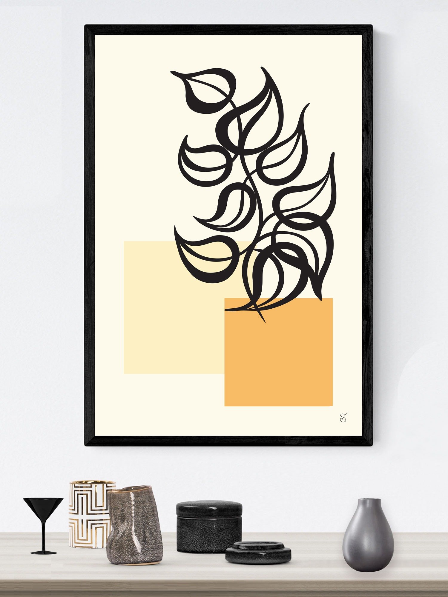 Vibrant Matte Poster Print - Abstract Image No. 2 product image (15)