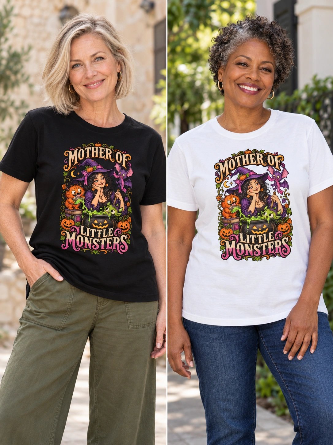 Halloween Mum T-Shirt – Mother of Little Monsters product image (4)