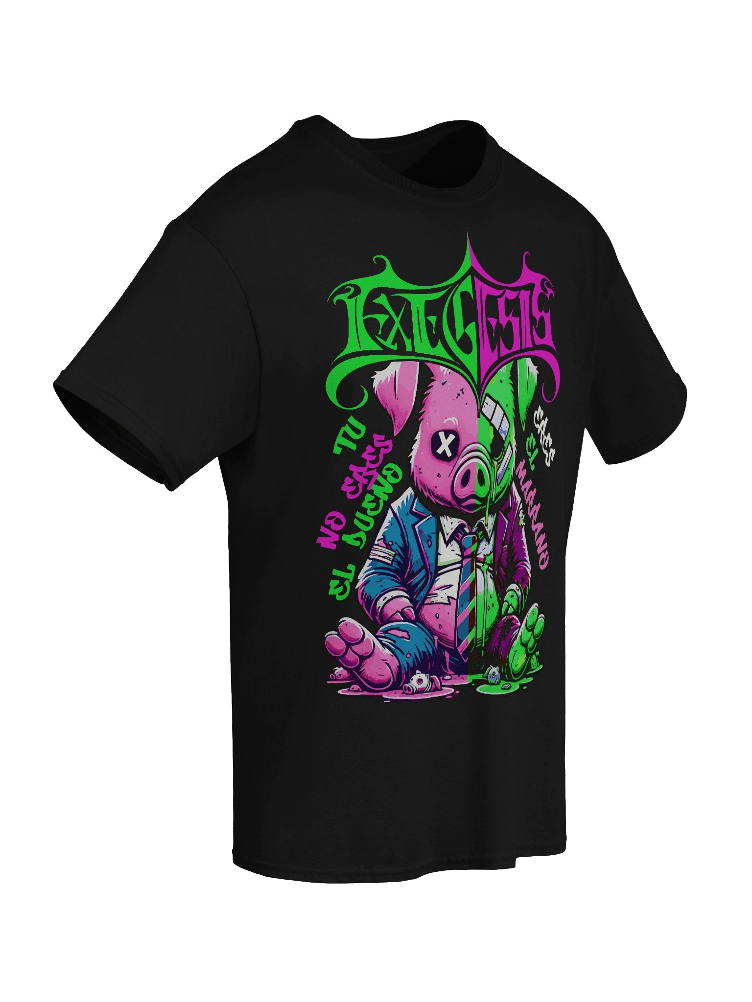 Split Personality Pig Graphic Tee product image (8)