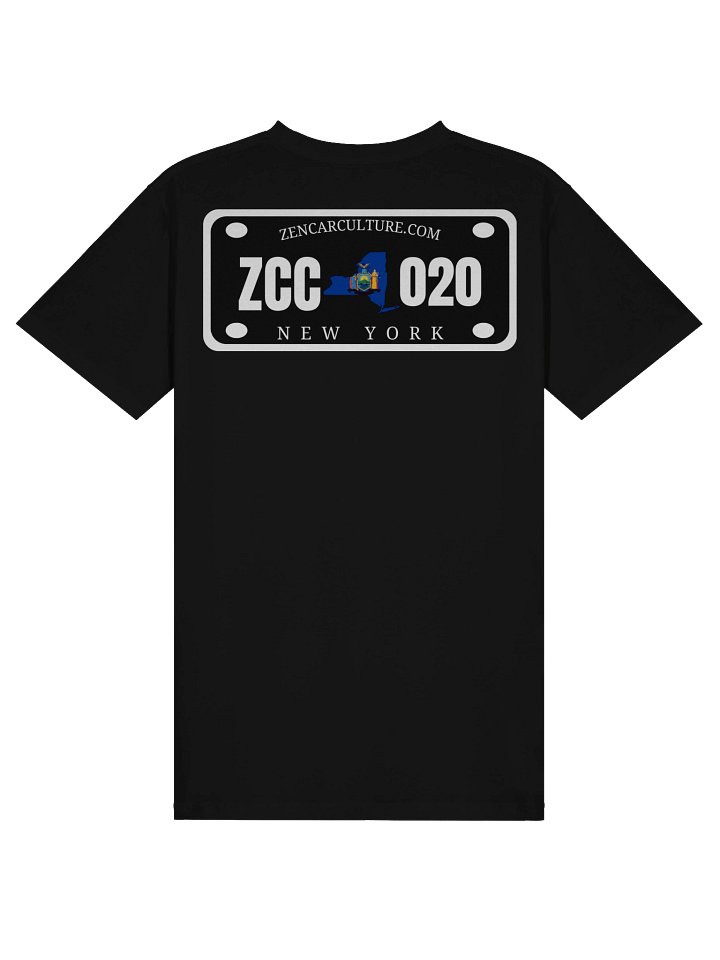 ZCC New York License Plate Premium Tee product image (1)