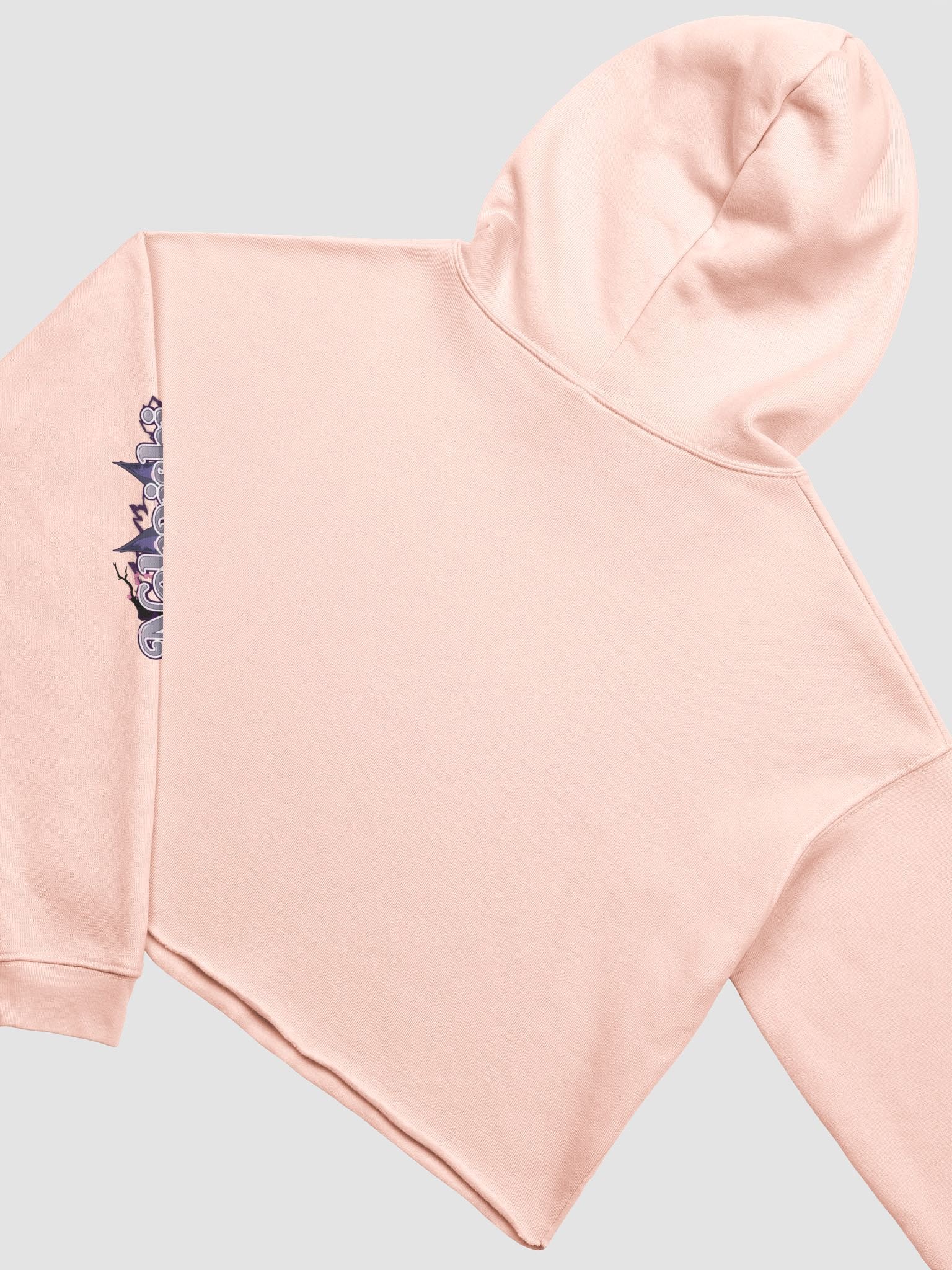 Bella+Canvas Fleece Crop Hoodie - Standard | Light Mode product image (7)