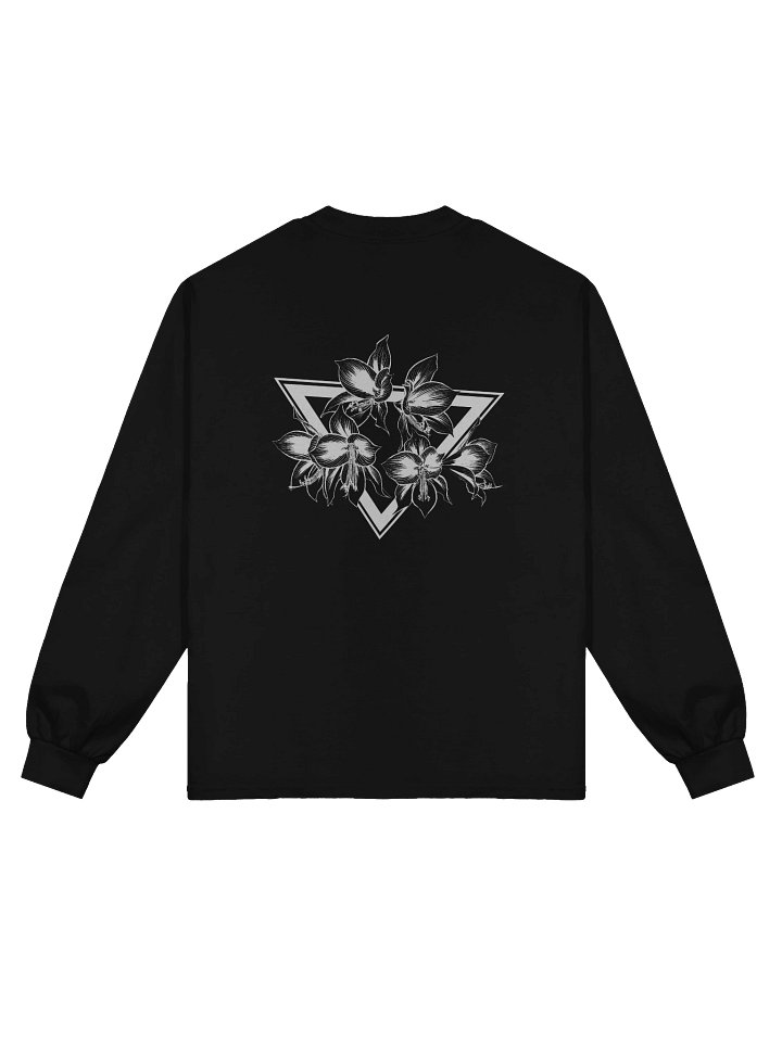 XITTEN Hippeastrum Papilio Long Sleeve Shirt Black product image (1)