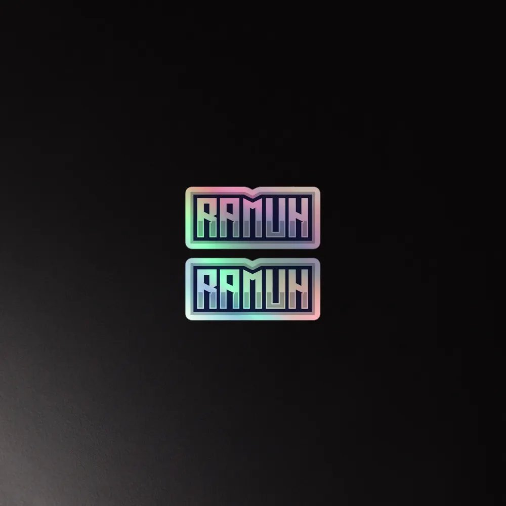 Ramuh Holographic Sticker 2 Pack product image (2)