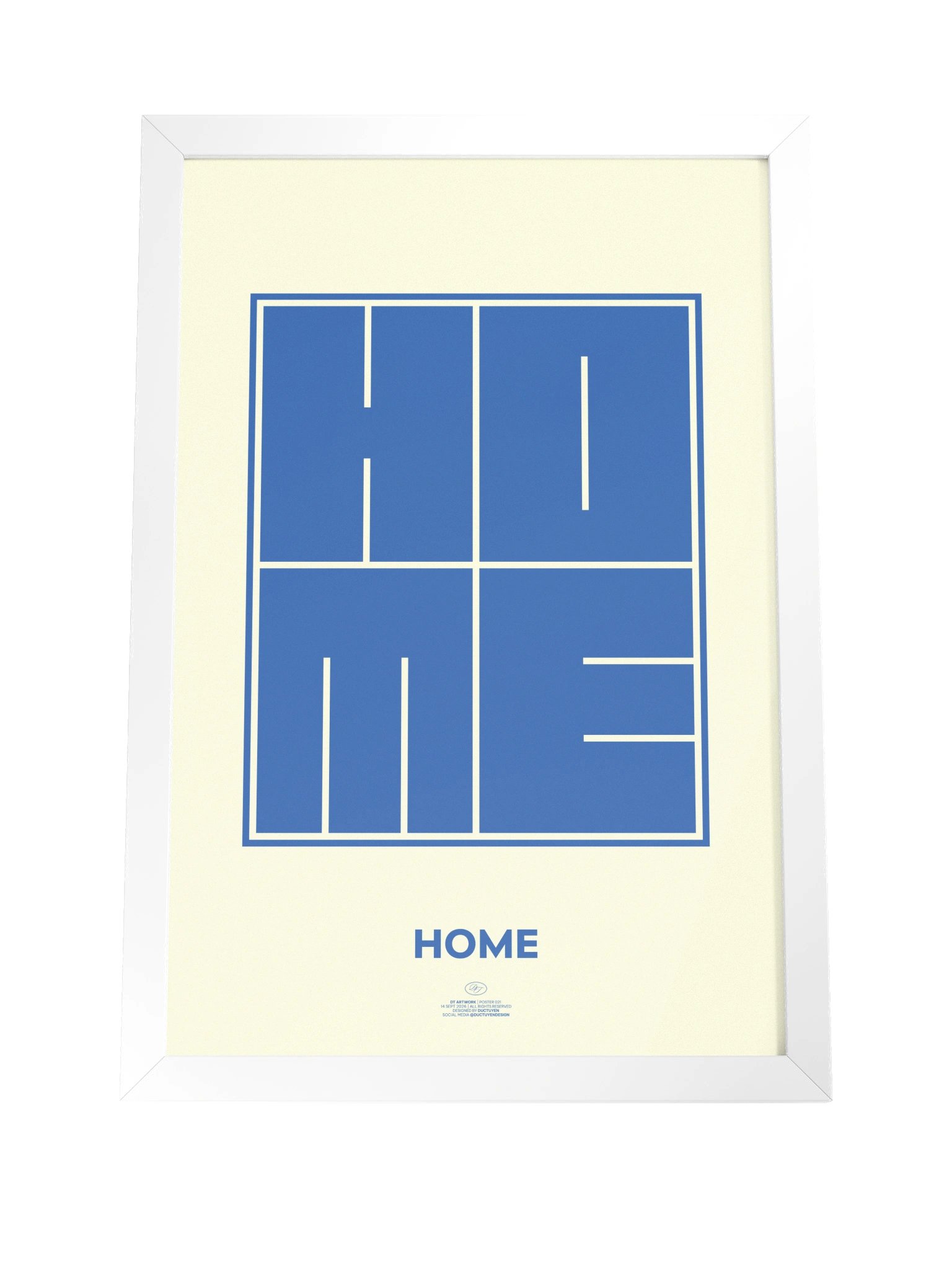 "HOME" Framed Poster product image (6)