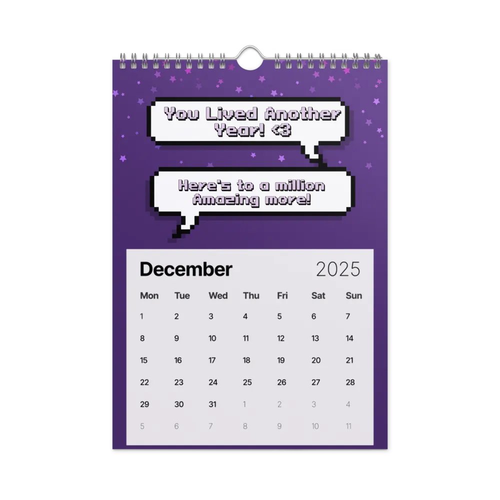 AWOOGA CALENDAR product image (4)