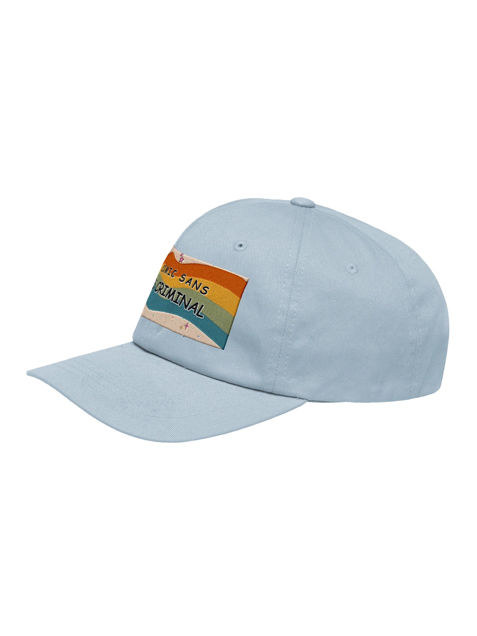 Comic Sans Is Criminal Dad Hat product image (3)