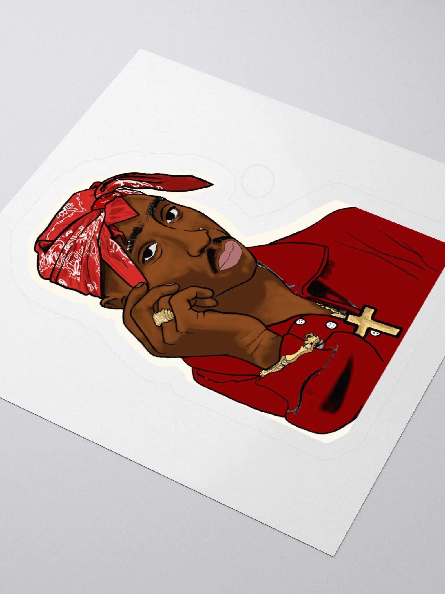 2Pac Sticker product image (3)