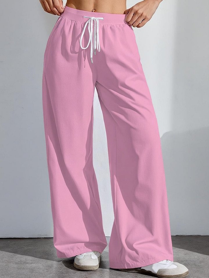 Wide Leg Drawstring Trousers product image (1)