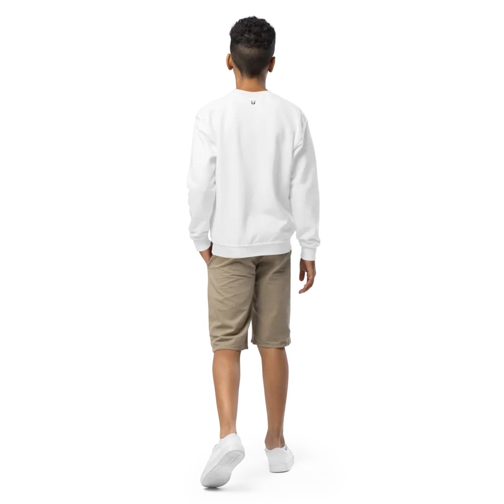 Panda Logo Youth Crew Neck Sweatshirt product image (2)