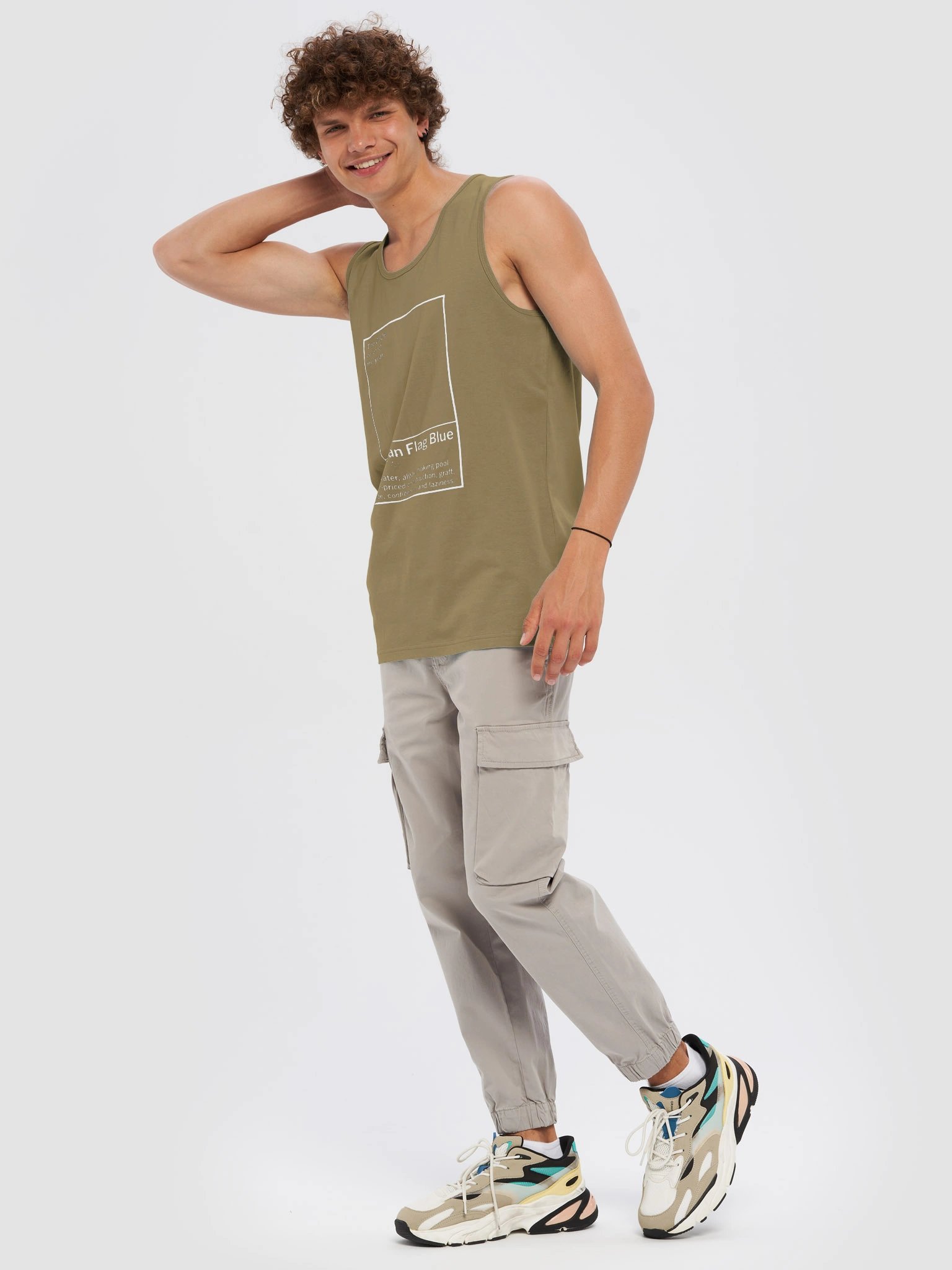 American Flag Blue 8647 Satire Tank product image (5)